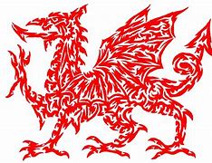 Image result for Celtic Welsh Dragon