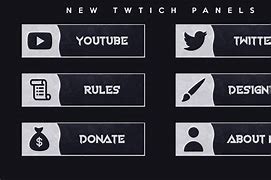 Image result for Basic Twitch Panel Images