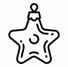 Image result for Christmas Tree Star Outline