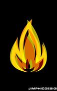 Image result for Fire On Black Background GIF