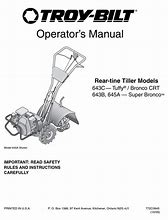 Image result for Troy-Bilt Bronco Tiller Parts Diagram