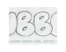 Image result for How to Draw Bubble Letters