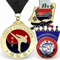 Image result for Taekwondo Gold Medal