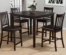 Image result for Bar Height Kitchen Table Sets