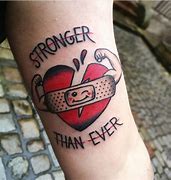 Image result for Rip Broken Heart Tattoo