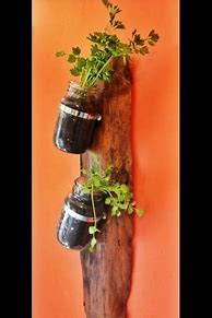 Image result for DIY Mason Jar Herb Garden