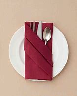 Image result for Dinner Napkin Folding