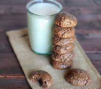 Image result for chewy almond cookies with chocolate