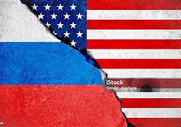 Image result for Us Russian Flag