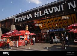 Image result for Train Station in Praha 7