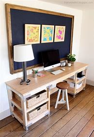 Image result for DIY Desk Shelf