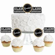 Image result for 50th Class Reunion Cupcake Toppers