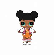 Image result for LOL Dolls with Black Hair