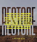 Image result for 1 Peter 5:10 NIV