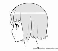 Image result for Anime Face Looking Up