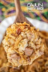 Image result for Dirty Rice Casserole