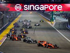 Image result for Singapore GP F1 Cars