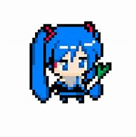 Image result for Anime Pixel Art Pattern