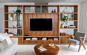 Image result for Custom Room Divider with TV