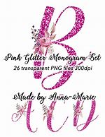 Image result for Pink Monogram E Clip Art