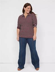 Image result for V-Neck Long Sleeve Polo