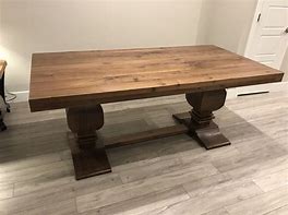 Image result for Trestle Dining Table