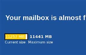 Image result for Microsoft Outlook Mailbox Full