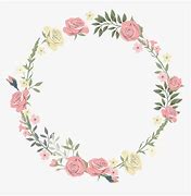 Image result for Flower Circle Border Vector