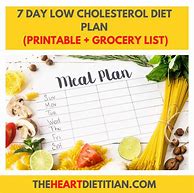 Image result for Low Cholesterol Diet Meal Plan