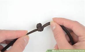 Image result for Shoestring Knots