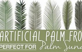 Image result for Artificial Palm Fronds