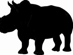 Image result for Black Rhino Stencil