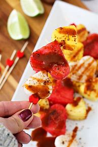 Image result for Chamoy Fruit Skewers