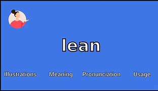 Image result for Lean Symptoms