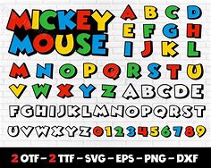 Image result for Mickey Mouse Font Teddy