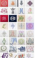 Image result for Free Embroidery Monogram Fonts