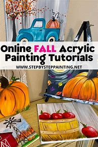 Image result for Cute Fall Ideas Easy Canvas Paintings