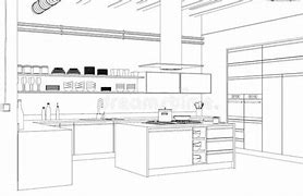 Image result for Modern Kitchen Sketches