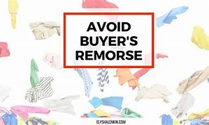 Image result for Buyers Remorse Holidays