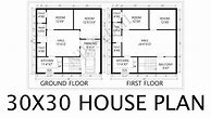 Image result for House Floor Plans 3D 30X20