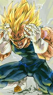 Image result for Majin Vegeta Looking Back