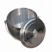 Image result for Large Asian Aluminum Cooking Pot