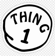 Image result for Thing 1 and 2 Logo