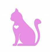 Image result for Cat Heart Decal