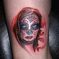 Image result for Sugar Skull Tattoo