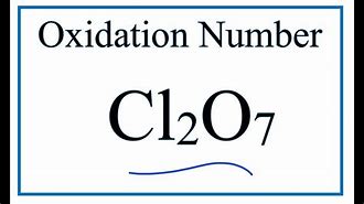 Image result for Dichlorine Heptoxide Uses