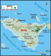 Image result for Sicily Location