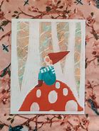 Image result for Gnome Mushroom Art