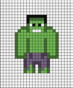 Image result for Hulk Pixel Art