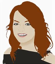 Image result for Emma Stone Cartoon